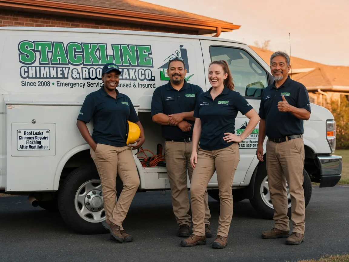 Chimney flashing repair company in Browning, MO